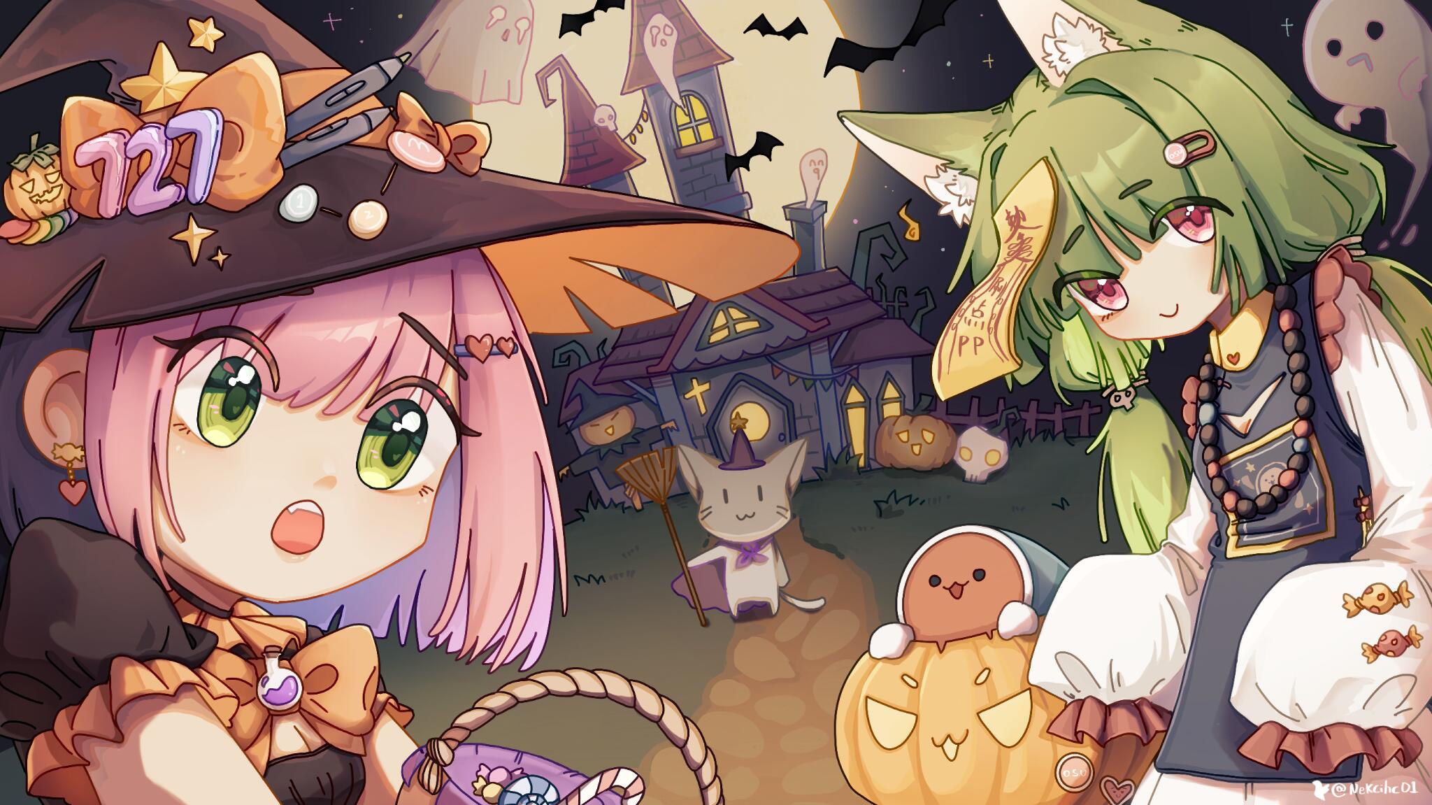 Discovery splash banner for osu! coca ✦ Discord server