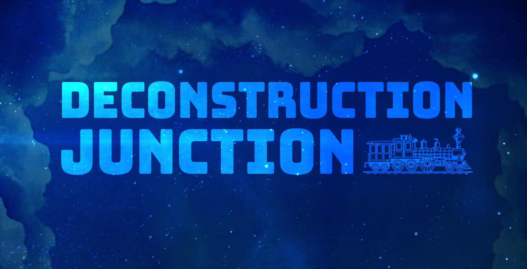 Discovery splash banner for Deconstruction Junction Discord server