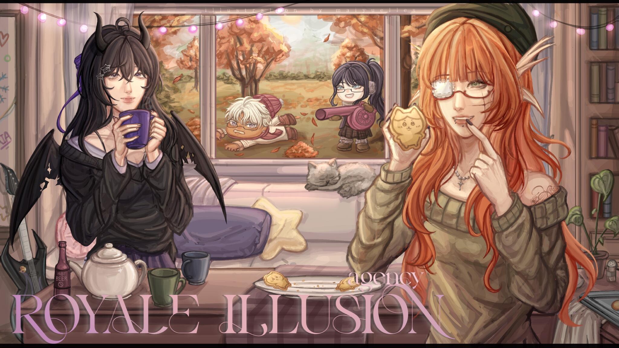 Discovery splash banner for *. °•★Royale Illusion Agency☆•° . * Discord server