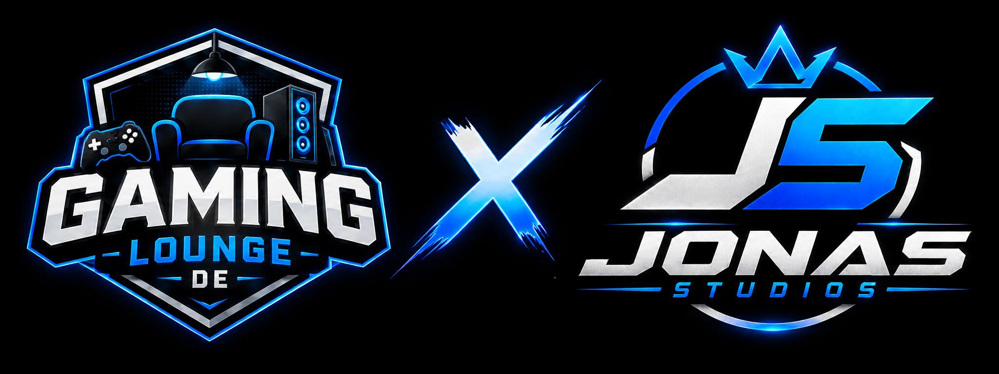 Discovery splash banner for Gaming Lounge DE x Jonas Studios x Lüneberg Hosting Discord server