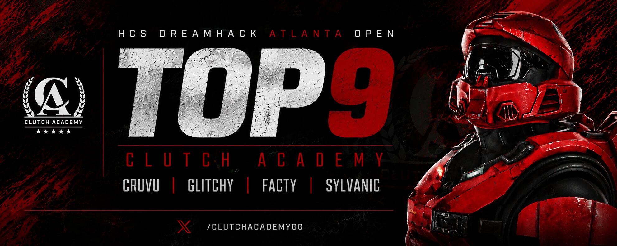Discovery splash banner for Clutch Academy Discord server