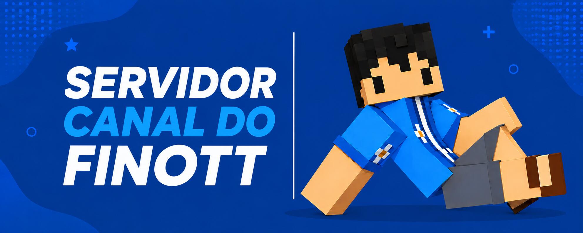Discovery splash banner for Canal do Finott - #21K Discord server
