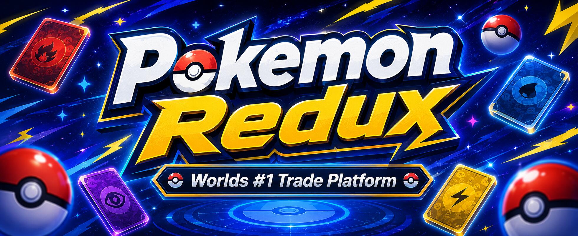 Discovery splash banner for Pokemon Redux Discord server