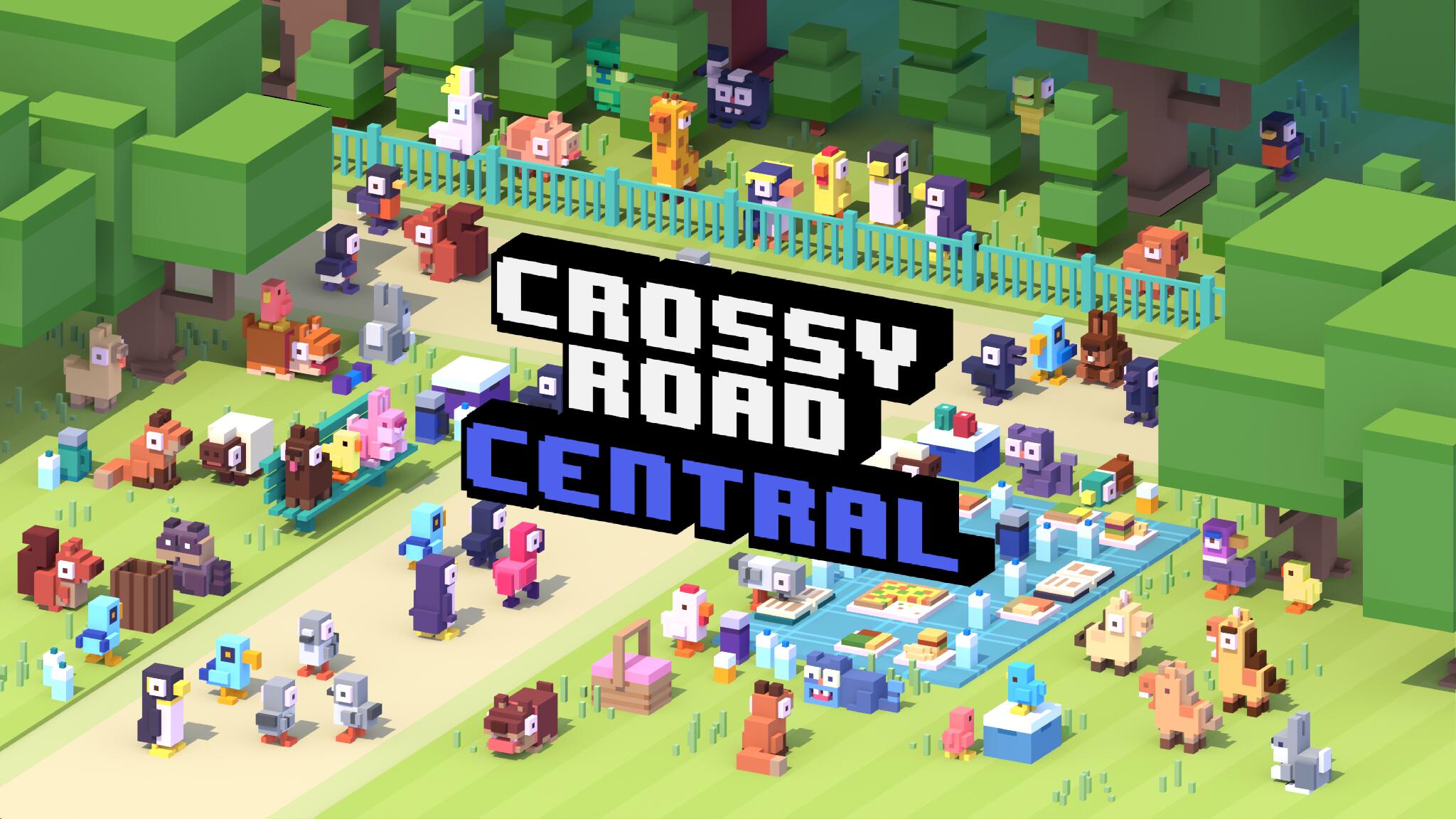 Discovery splash banner for Crossy Road Central Discord server