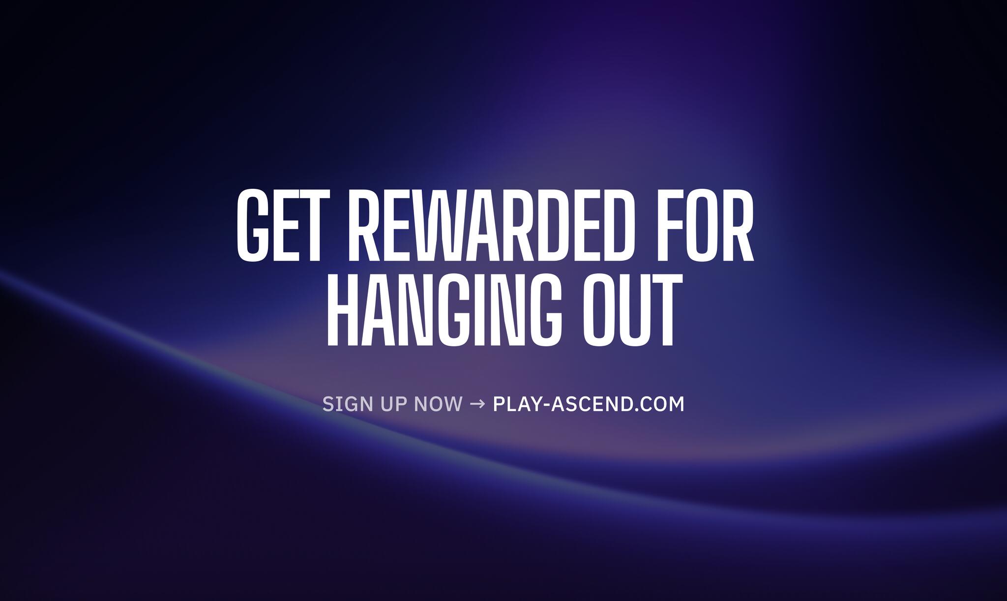 Discovery splash banner for Ascend Discord server