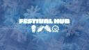 Discovery splash banner for Festival Hub Discord server