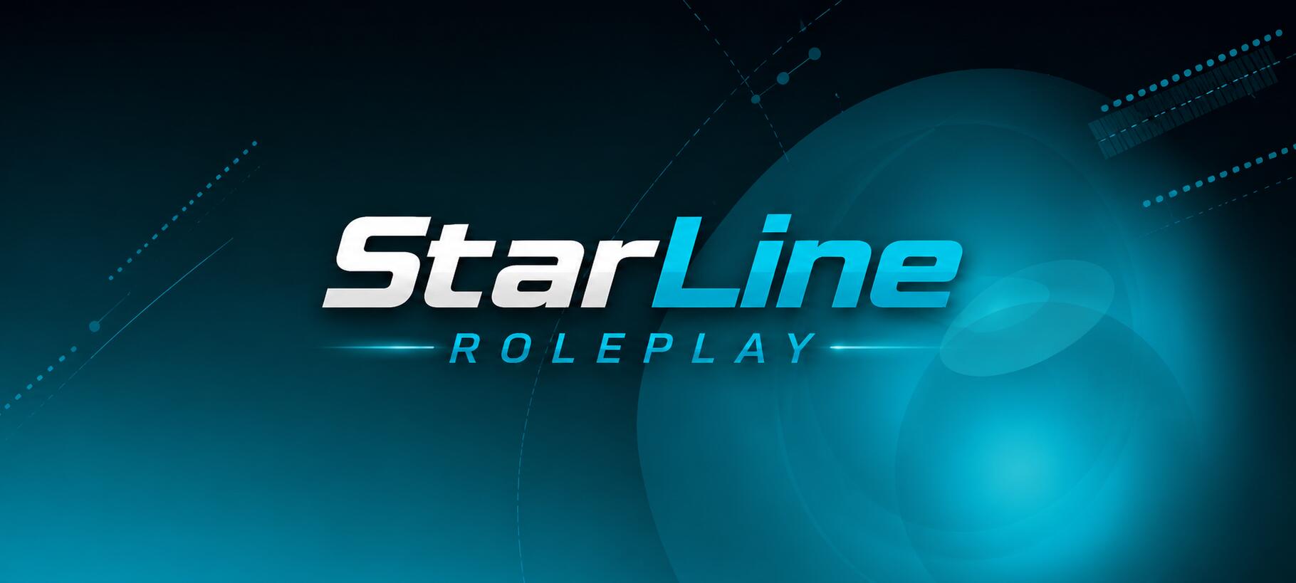 Discovery splash banner for StarLine RP - Hamarosan Discord server