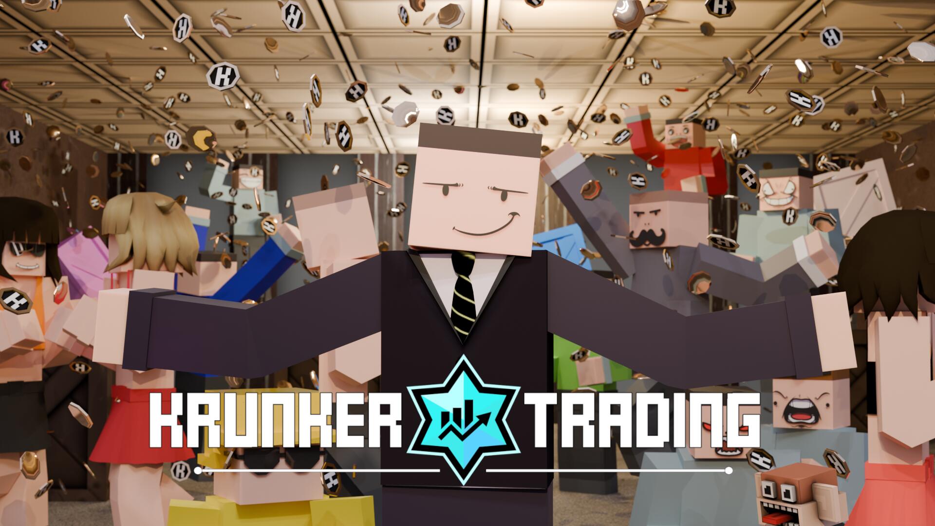 Discovery splash banner for Krunker Trading Discord server