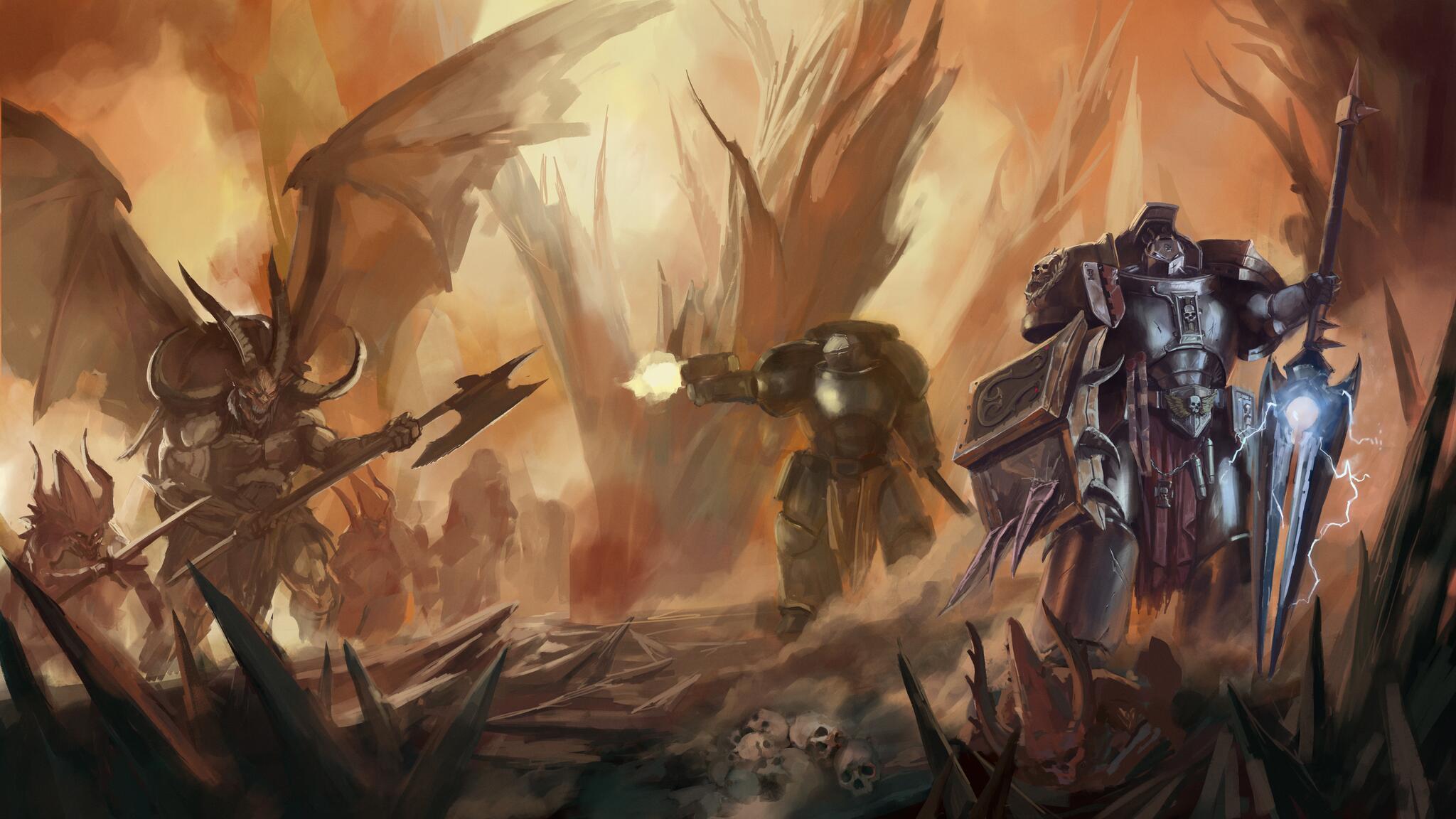 Discovery splash banner for The Imperium Discord server