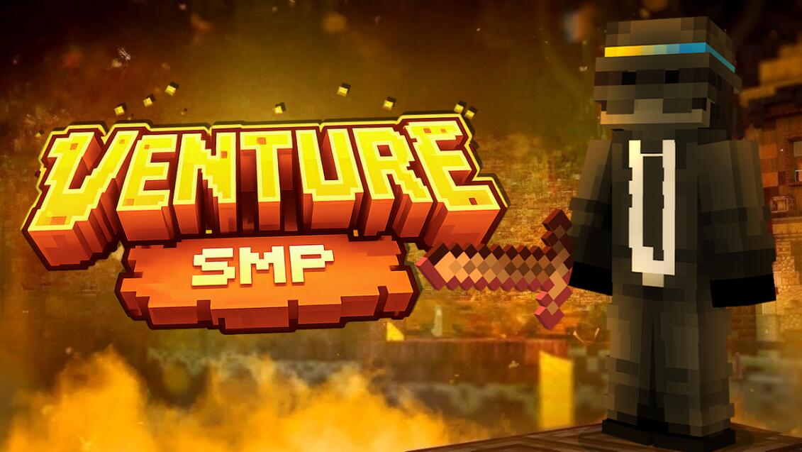 Discovery splash banner for Venture Revamped | 🔆 Discord server