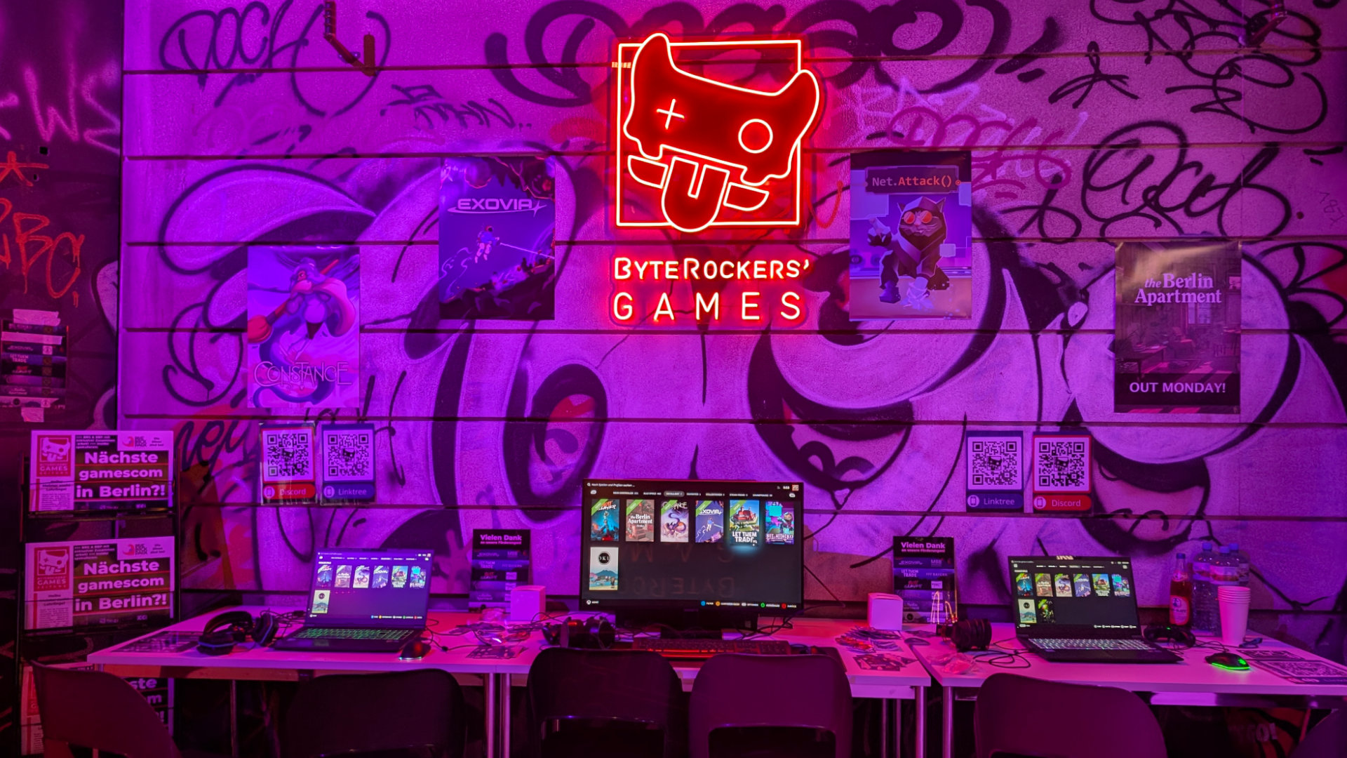 Discovery splash banner for ByteRockers' Games Discord server