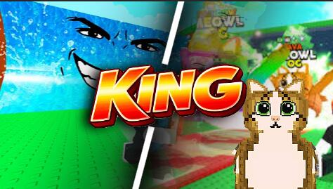 Discovery splash banner for 👑 King | SaB 🧠 • Escape Tsunami for Brainrots 🌊 • Sailor Piece ⚔ Discord server