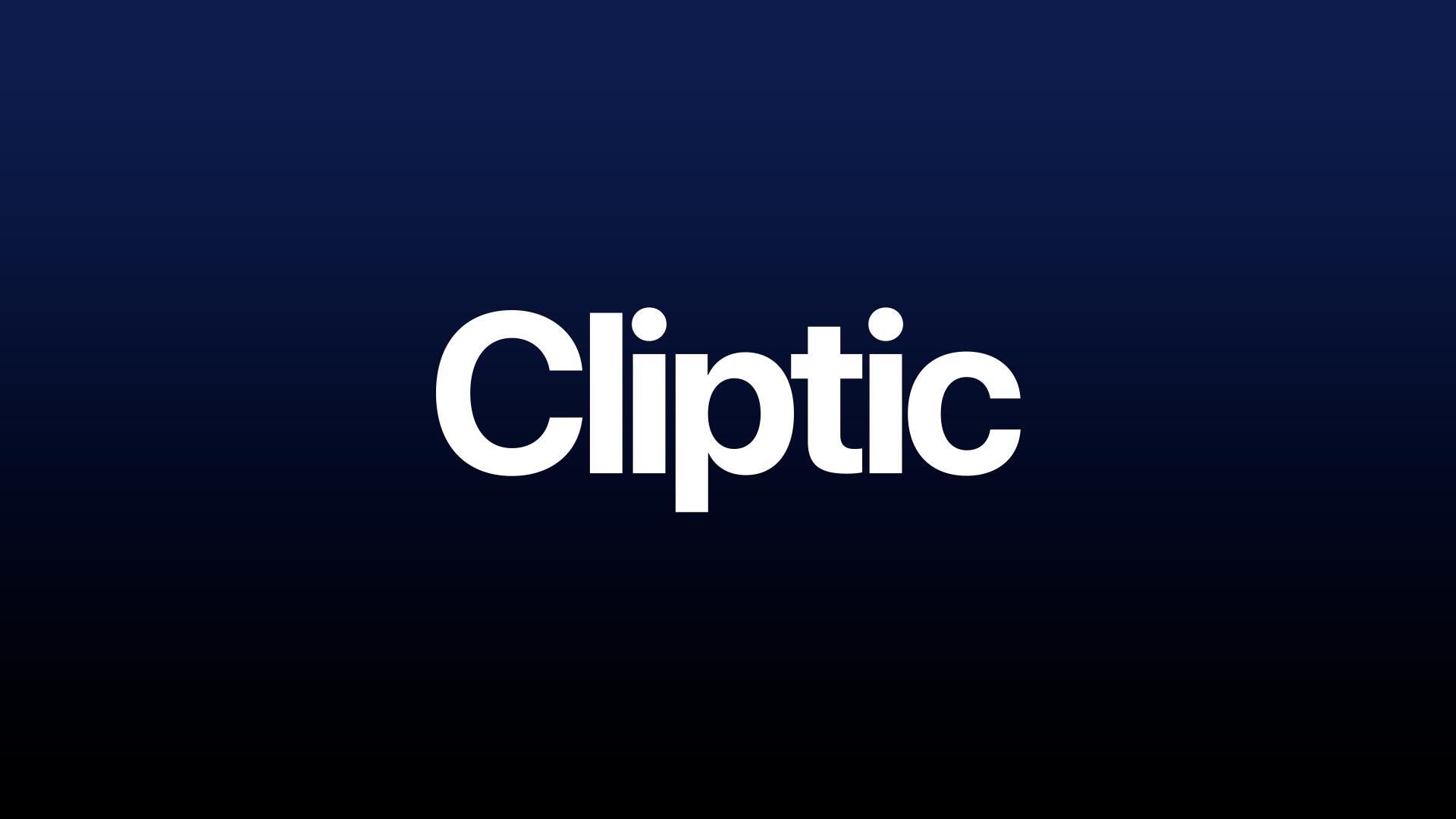 Discovery splash banner for Cliptic | Clipping Discord Discord server