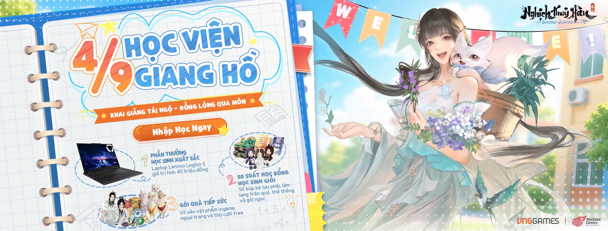 Discovery splash banner for Nghịch Thủy Hàn VNG Discord server