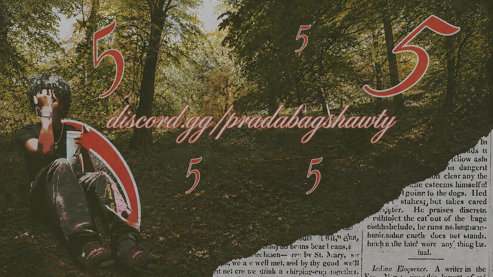 Discovery splash banner for Prada Hub Discord server