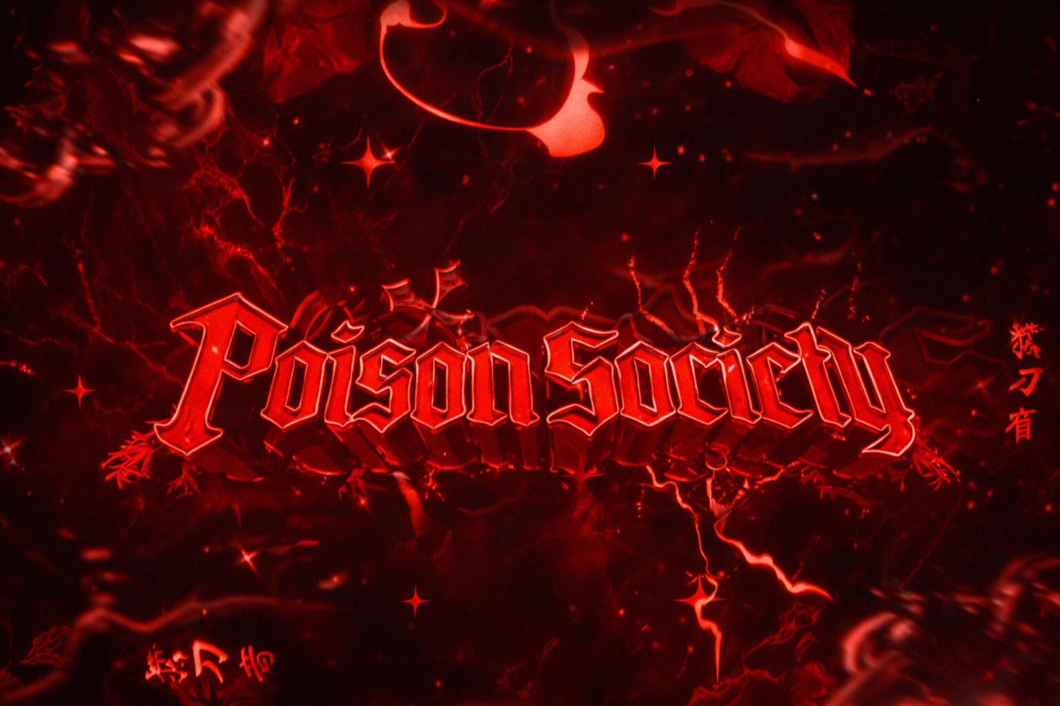 Discovery splash banner for Poison Society, LLC Discord server