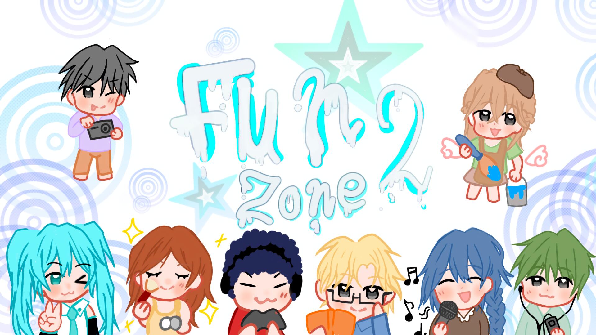 Discovery splash banner for ✦˖ 𝐅𝐮𝐧 ★ 𝐙𝐨𝐧𝐞 𝟐 ˖✦ Discord server