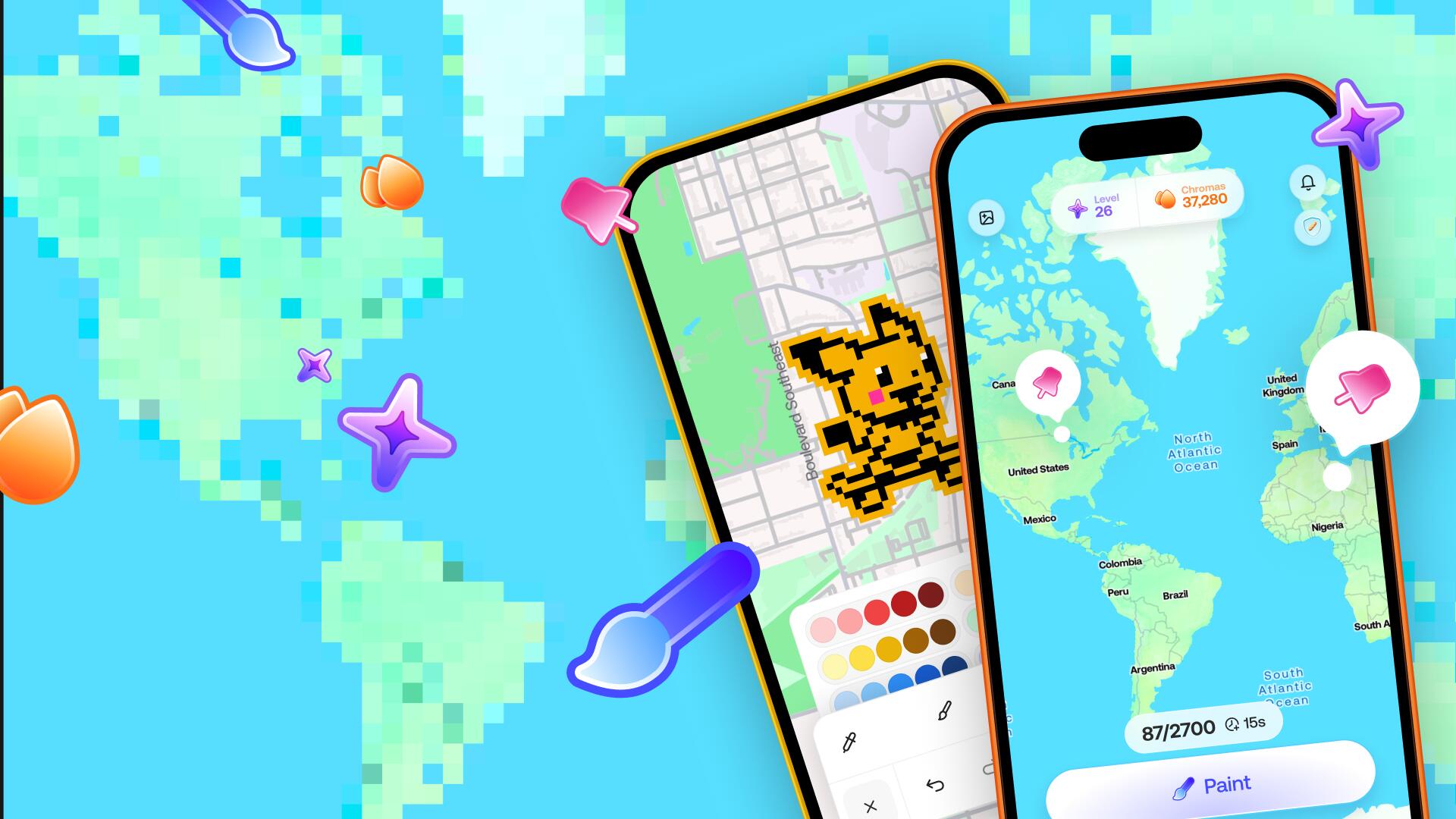 Discovery splash banner for Better Place - bplace.art Discord server