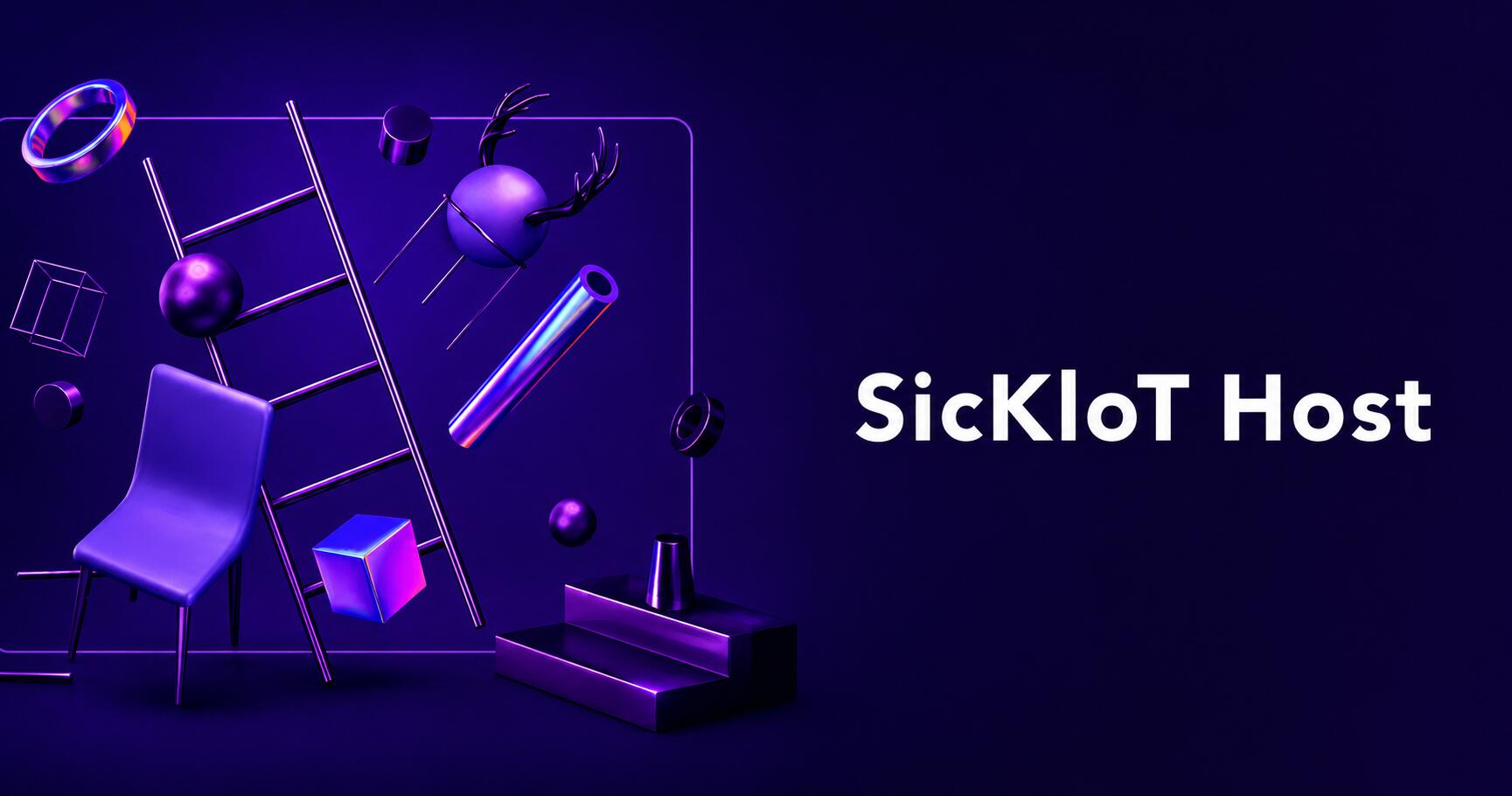 Discovery splash banner for SicKloT™ Host | #1 Hosting Provider Discord server