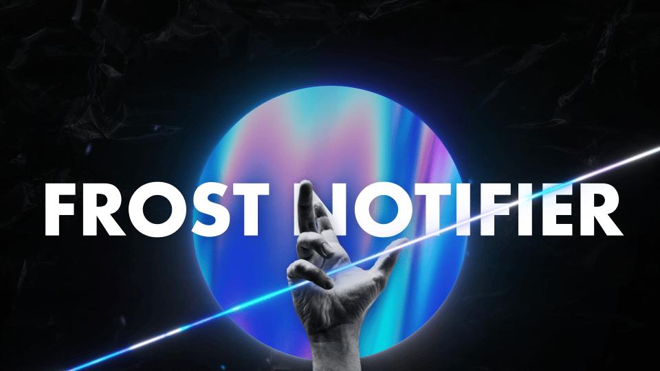 Discovery splash banner for FR0ST NOTIFIER | 2 inv = 25 agp Discord server