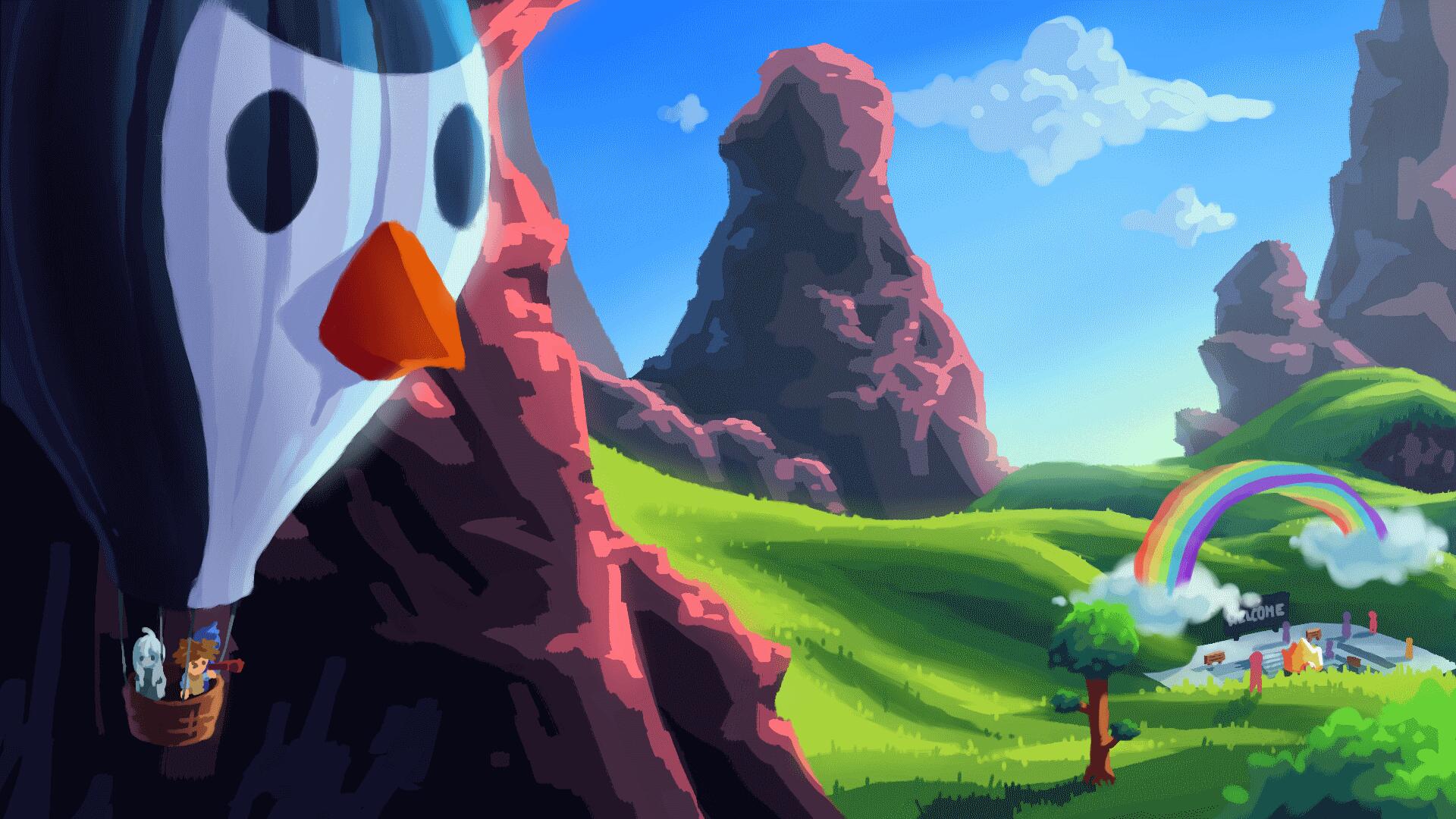 Discovery splash banner for Parkourguin Games 🌞 Discord server