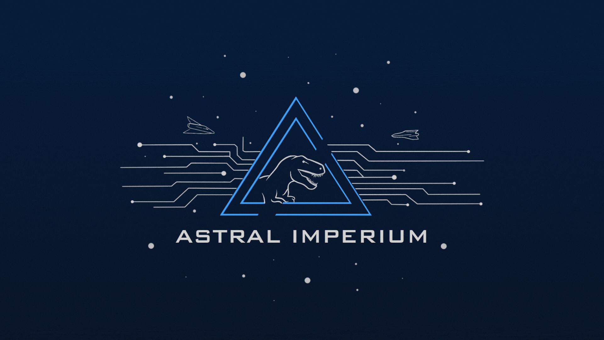 Discovery splash banner for Astral Imperium Discord server