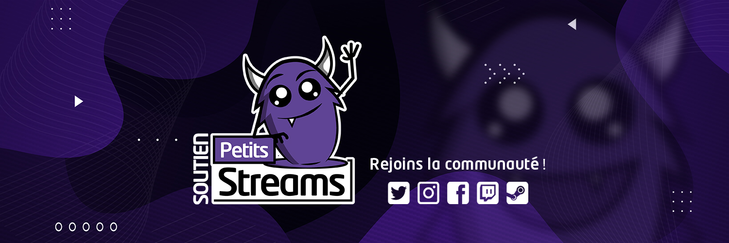 Discovery splash banner for SoutienPetitsStreams Discord server