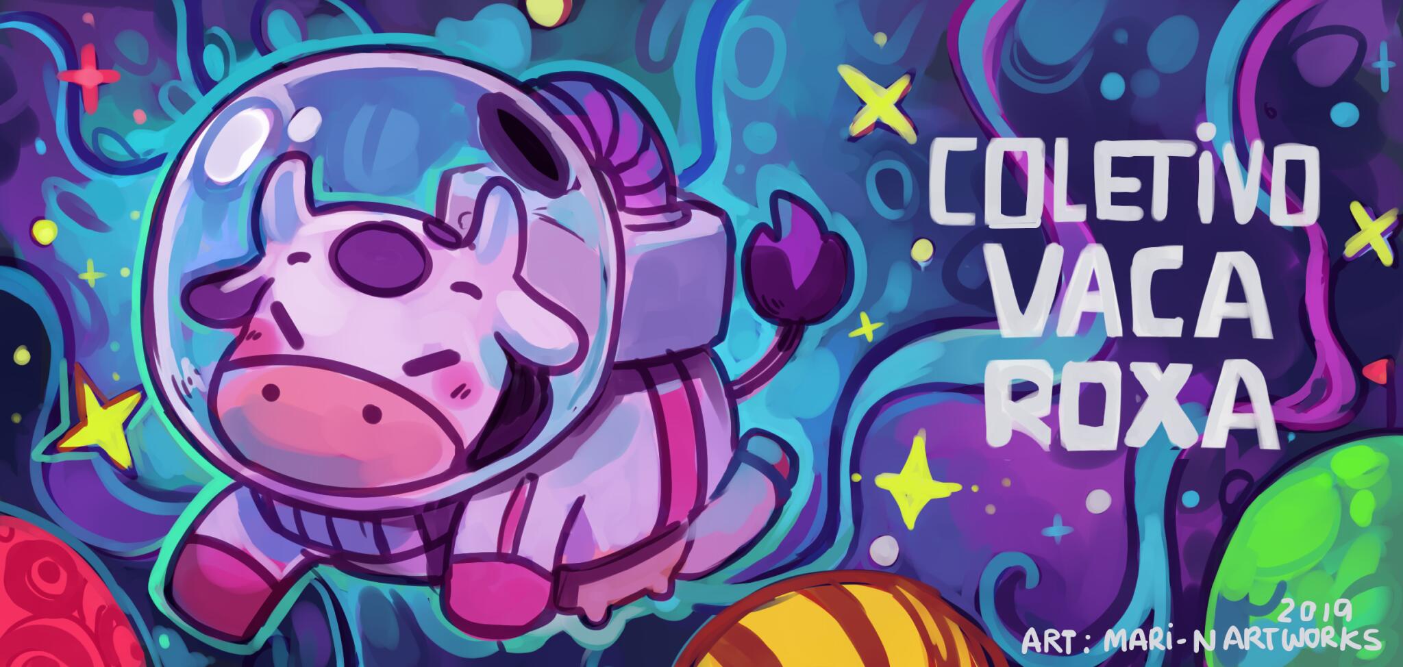 Discovery splash banner for Vaca Roxa Discord server