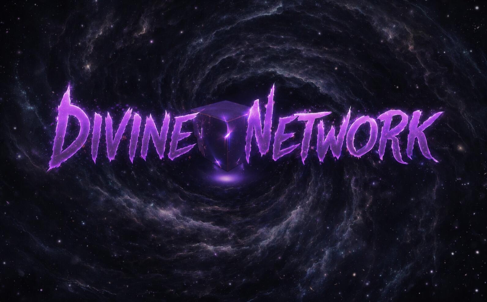 Discovery splash banner for Divine Discord server