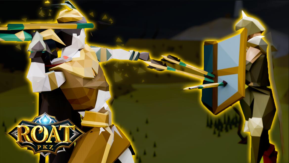 Discovery splash banner for Roat Pkz - #1 PvP RSPS Discord server