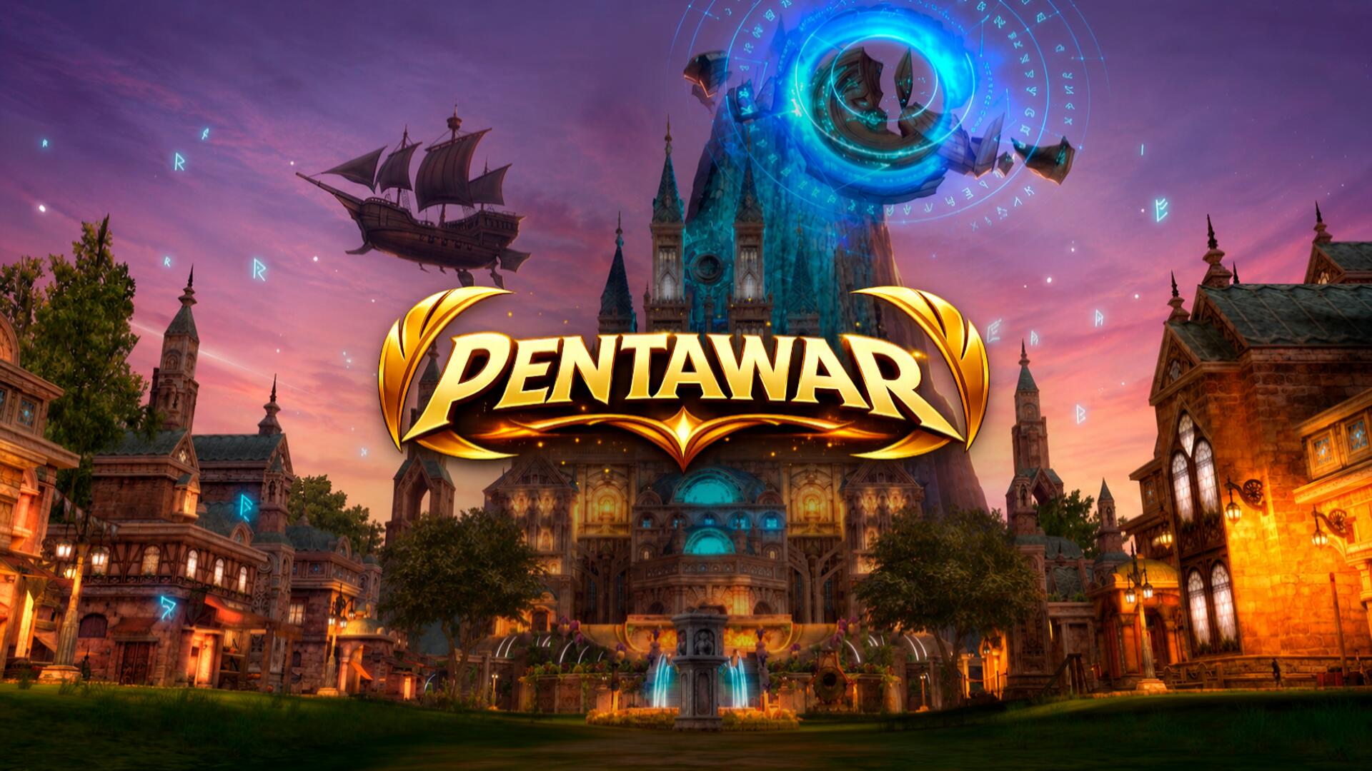 Discovery splash banner for PentaWar Discord server
