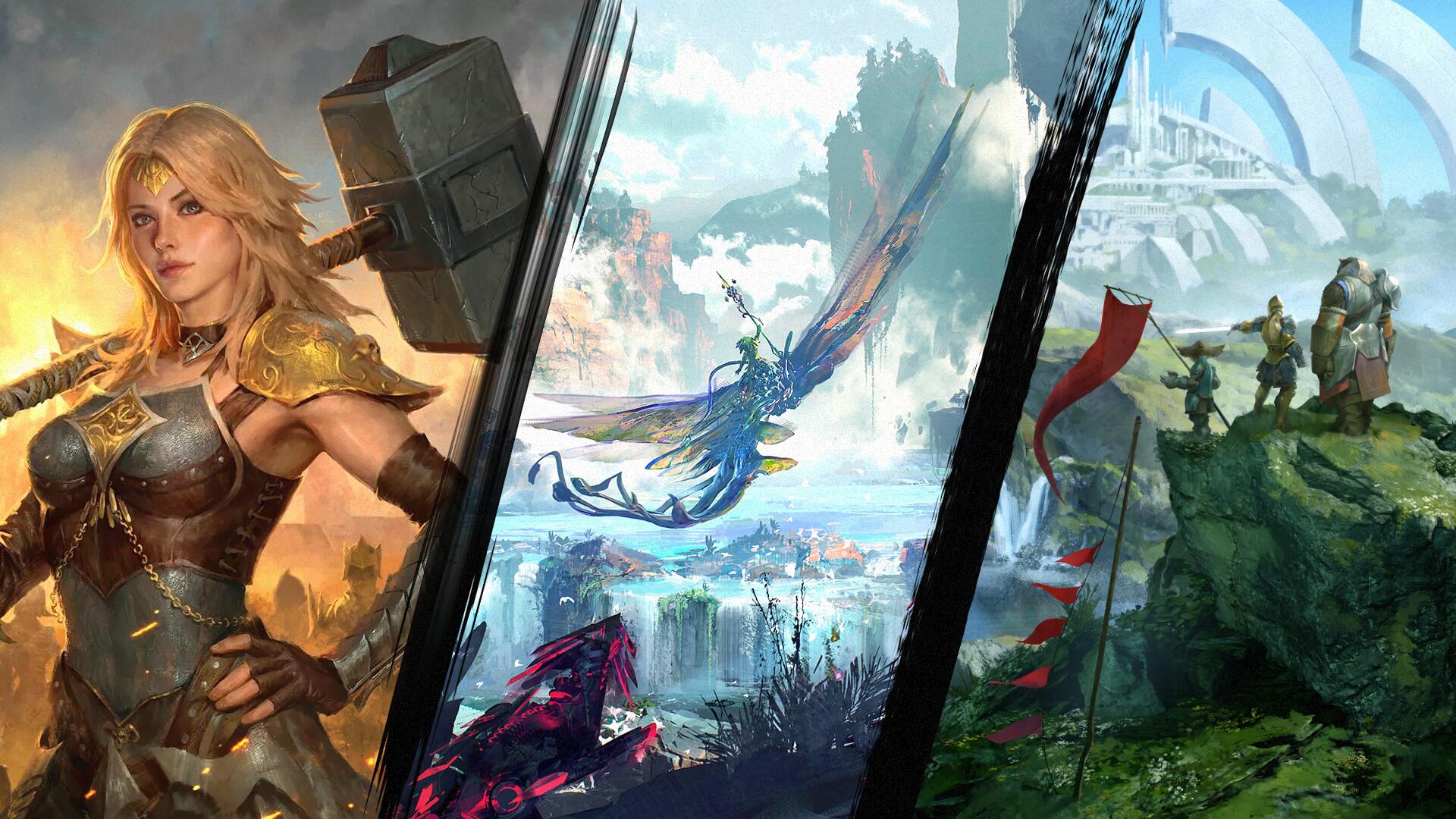 Discovery splash banner for GuildWars France Discord server
