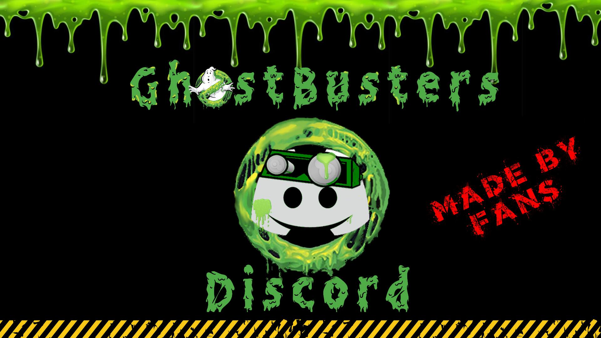 Discovery splash banner for Ghostbusters Discord Discord server