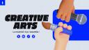 Discovery splash banner for Creative Arts Discord server