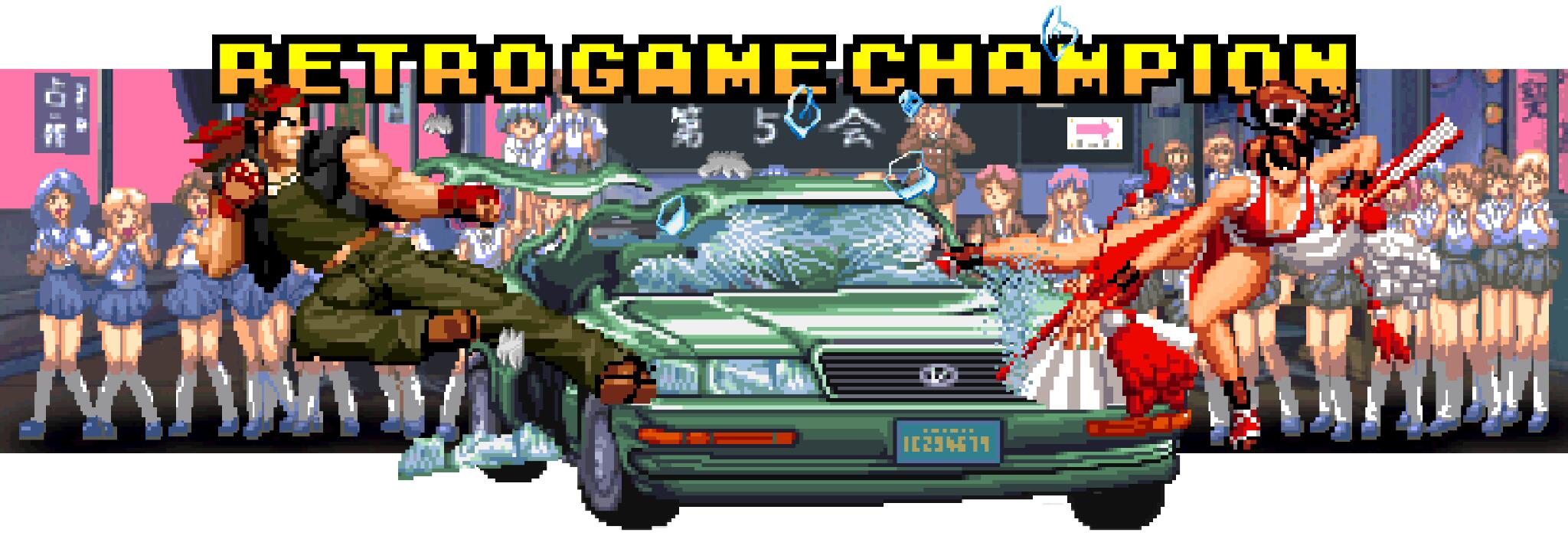 Discovery splash banner for Retro Game Champion Discord server
