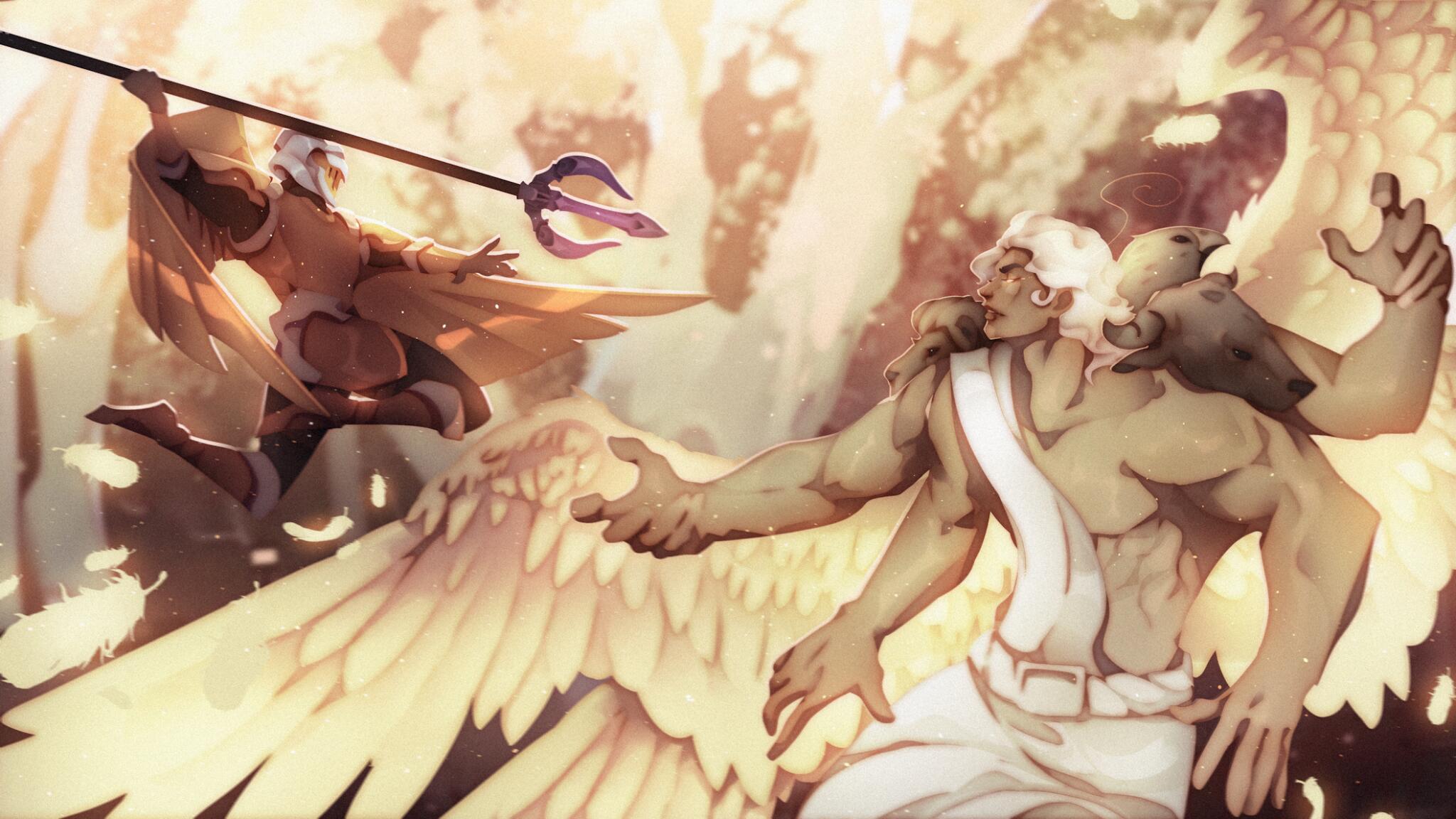 Discovery splash banner for Telos Realms | 1.5.3.2 | False Eden Discord server