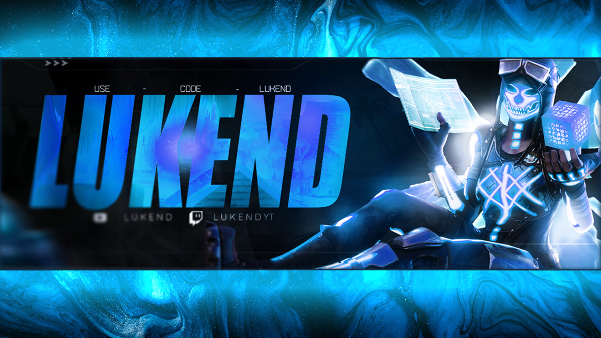 Discovery splash banner for Lukend's Lounge Discord server
