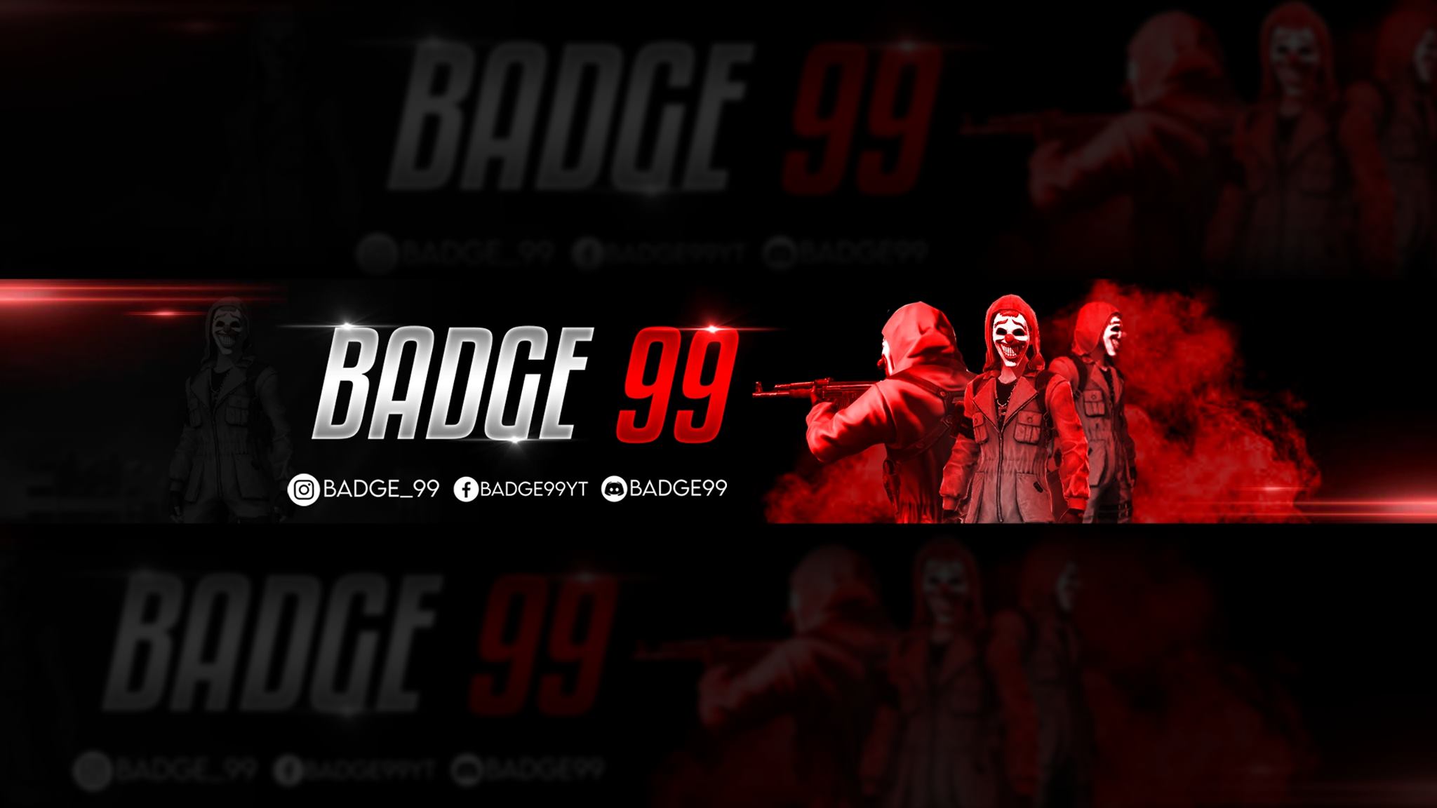 Discovery splash banner for Badge 99 Discord server
