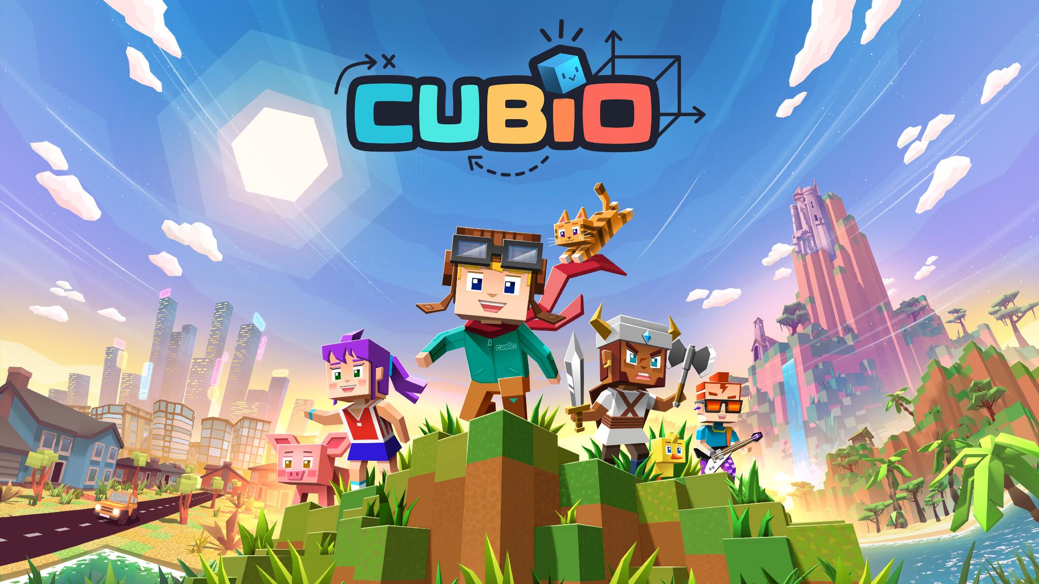 Discovery splash banner for Cubio Discord server