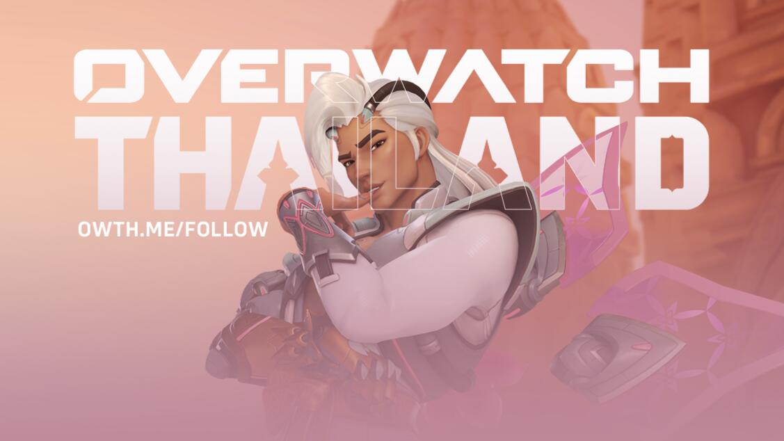 Discovery splash banner for Overwatch Thailand Discord server