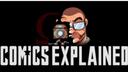 Discovery splash banner for Comics Explained Discord server