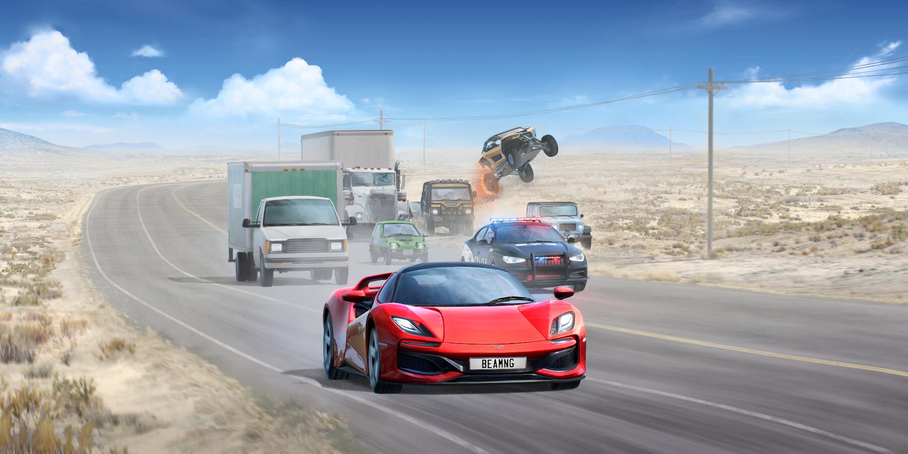 Discovery splash banner for BeamNG.drive Discord server