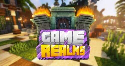 Discovery splash banner for GAMEREALMS.CZ ✨ Discord server