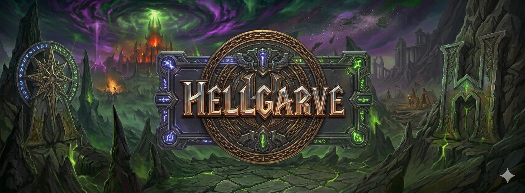 Discovery splash banner for Hellgarve WoW Discord server