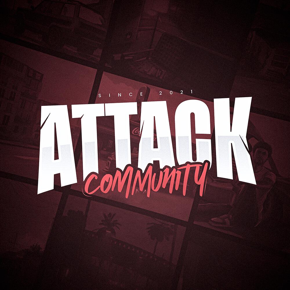 Discovery splash banner for Attack Community #20K Discord server