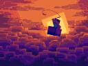 Discovery splash banner for Minecraft Bedrock RUS Discord server