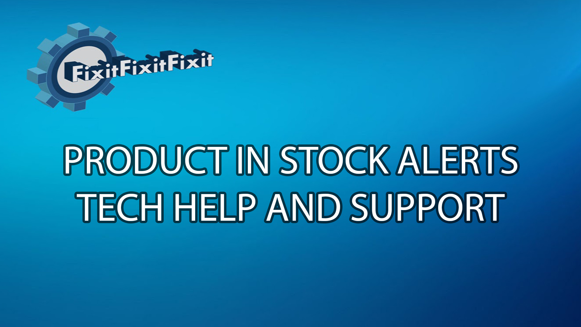Discovery splash banner for Fixitfixitfixit Drops & Tech Discord server