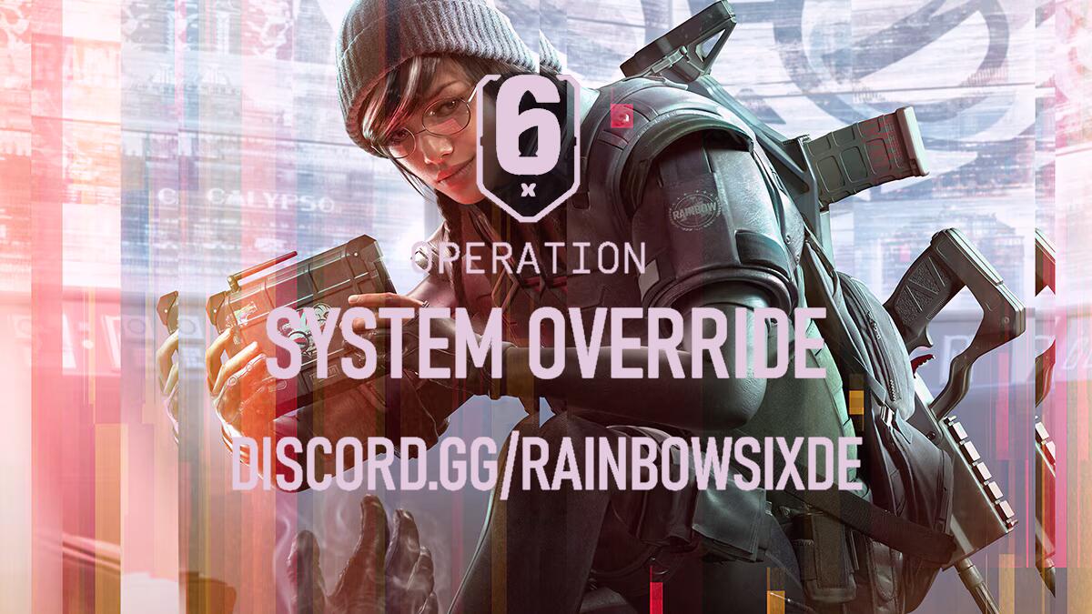 Discovery splash banner for Rainbow Six | DE Discord server