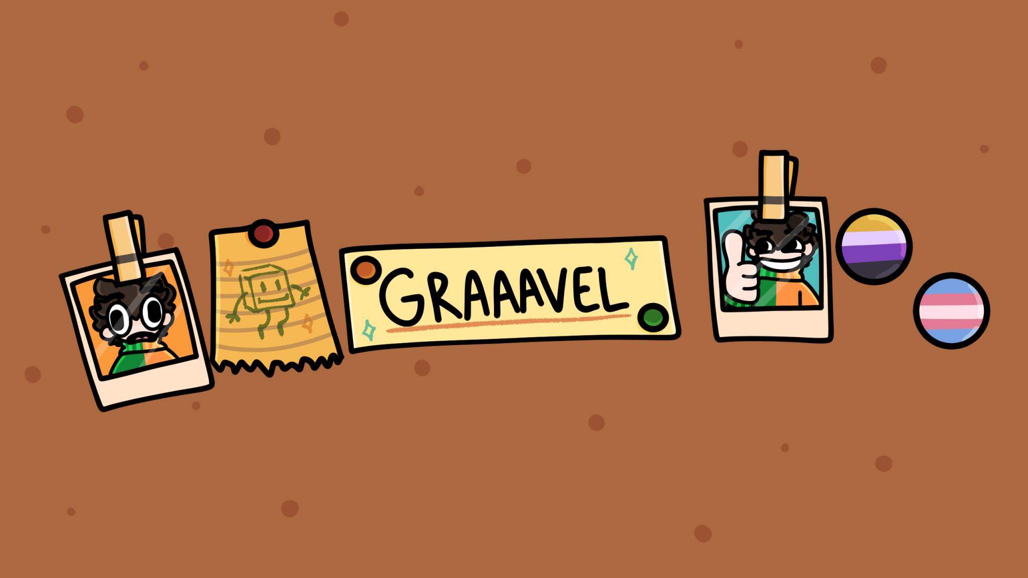 Discovery splash banner for Graaavel's Clubhouse Discord server