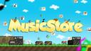 Discovery splash banner for 🎵 Music Store Growtopia 🛒 Discord server